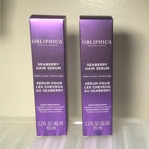 NIB- Obliphica Seaberry Hair Serum 2.2 fl.oz. x 2 bottles